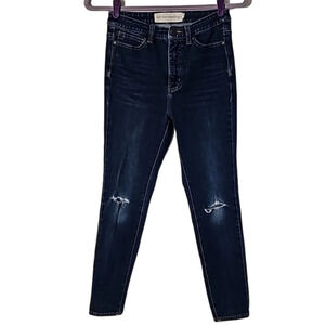 Soft Surroundings Distressed Skinny Jeans